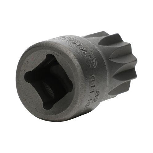 1/4 Zoll Bit-Stecknuss XZN, M12, extra kurz KS TOOLS 911.1857