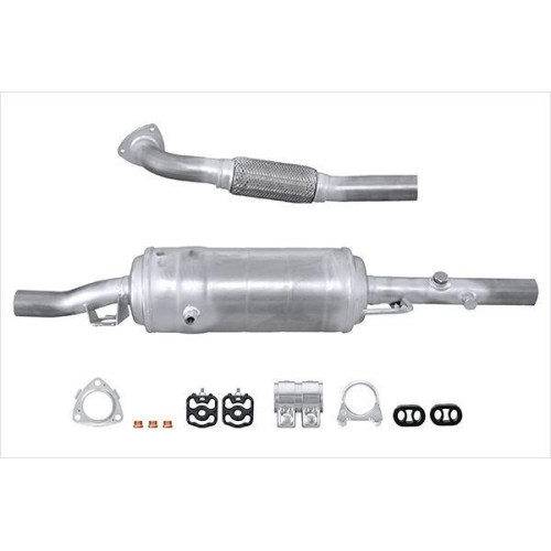 HELLA Ru&szlig;-/Partikelfilter, Abgasanlage Easy2Fit &ndash; PARTNERED with Faurecia 8LH 366 080-791