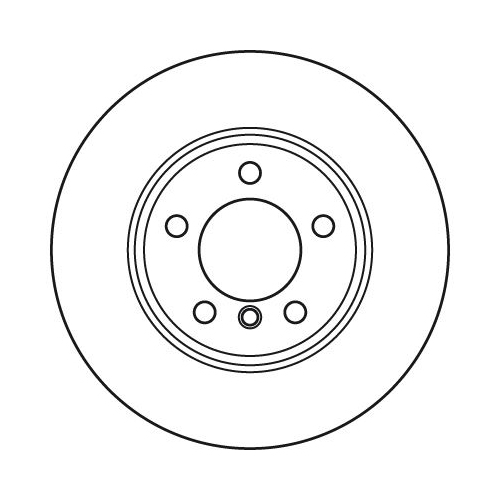 TRW Bremsscheibe DF6119S