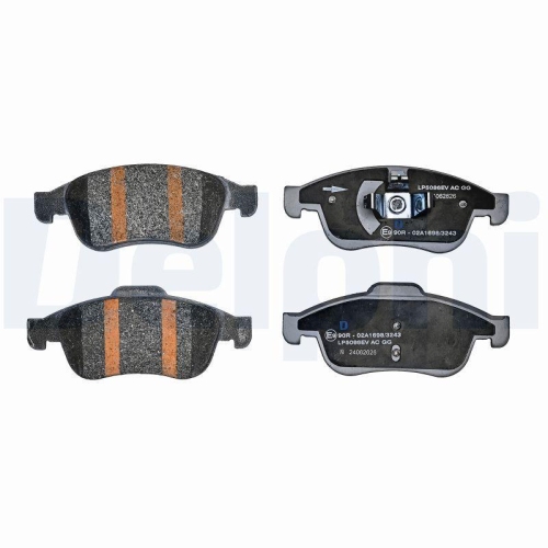 DELPHI Bremsbelagsatz, Scheibenbremse