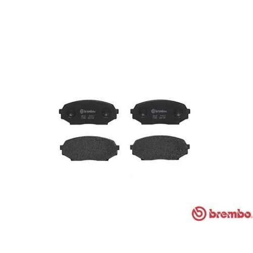 BREMBO Bremsbelagsatz, Scheibenbremse PRIME LINE P 49 017