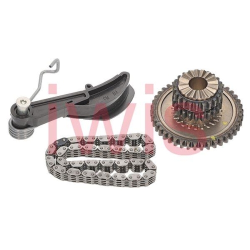 AIC Kettensatz, Ölpumpenantrieb iwis Original Erstausrüsterqualität, Made in Germany 70996Set