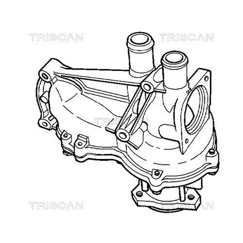 TRISCAN Wasserpumpe, Motorkühlung 8600 29002
