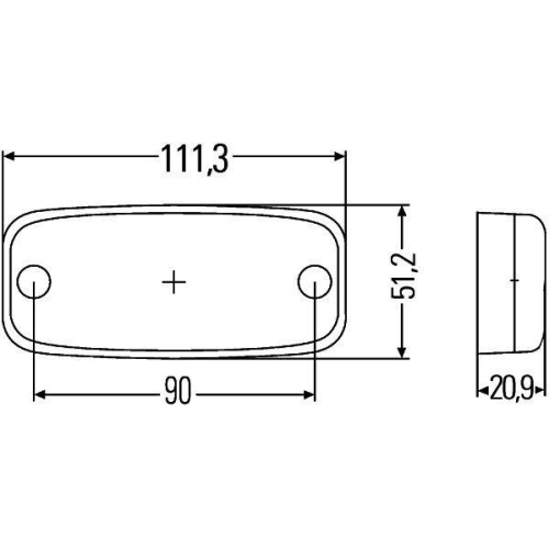 HELLA Schlussleuchte 2TM 345 600-317