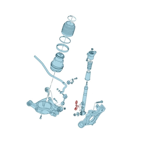 Spule Stoßdämpfer 4866-01-8085 Miessler Automotive