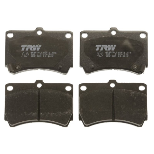 TRW Bremsbelagsatz, Scheibenbremse COTEC GDB1024