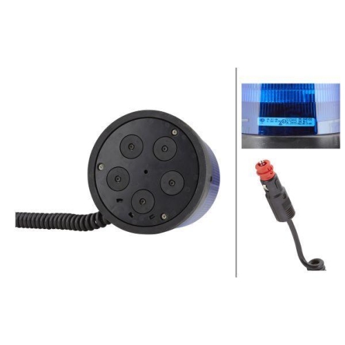 HELLA Rundumkennleuchte KL 7000 LED 2RL 011 484-121