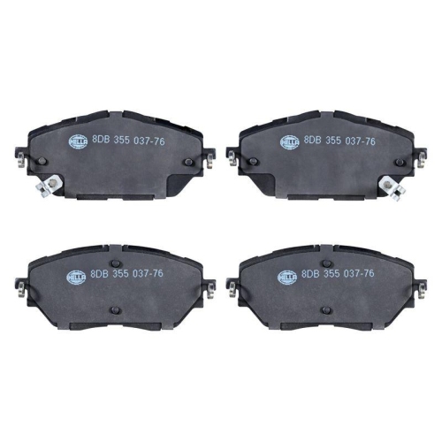 HELLA Bremsbelagsatz, Scheibenbremse 8DB 355 037-761