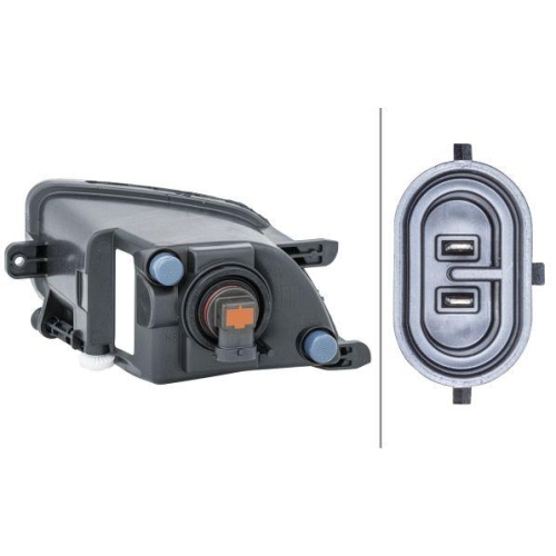 HELLA Nebelscheinwerfer 1NA 011 048-021