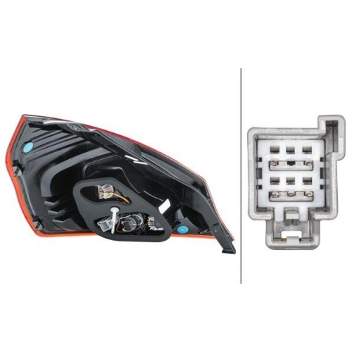 HELLA Heckleuchte 2VP 354 805-021