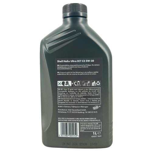Motor&ouml;l Motoren&ouml;l SHELL Helix Ultra ECT C3 5W-30 C3 - 1 Liter Flasche 550042844