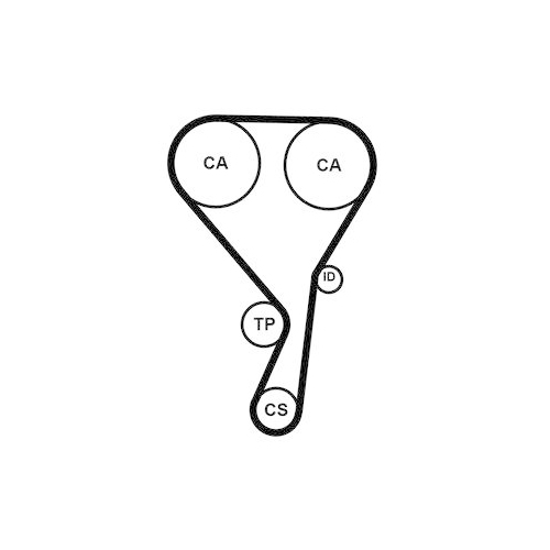 CONTINENTAL CTAM Zahnriemensatz CT1215K1