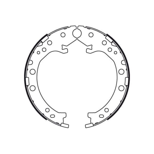 TRW Bremsbackensatz, Feststellbremse GS8789