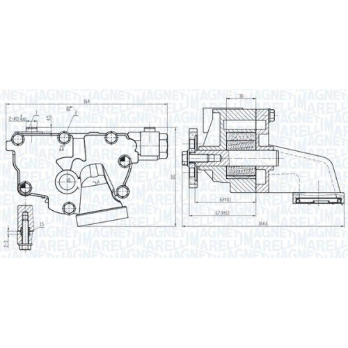 MAGNETI MARELLI &Ouml;lpumpe 351516000149