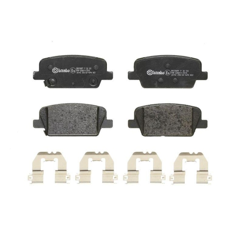 BREMBO Bremsbelagsatz, Scheibenbremse PRIME LINE P 30 118