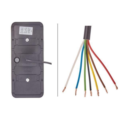 HELLA Heckleuchte 2VP 345 900-221