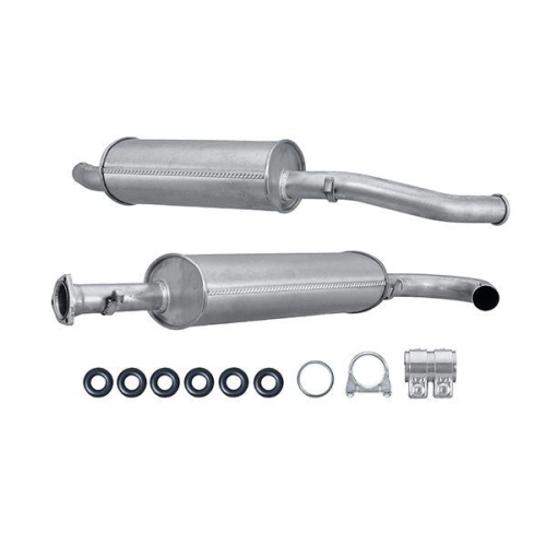 HELLA Endschalld&auml;mpfer Easy2Fit &ndash; PARTNERED with Faurecia 8LD 366 027-321