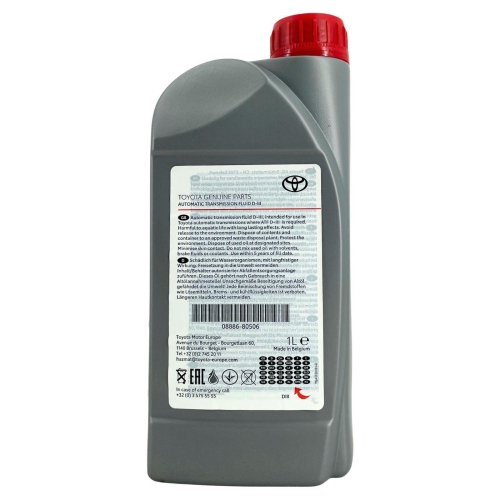 Original Toyota ATF Automatikgetriebe&ouml;l D III 1 Liter 08886-80506