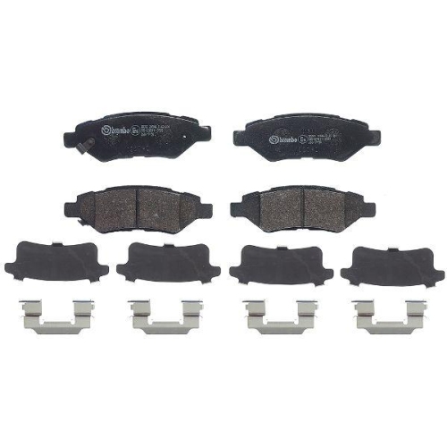 BREMBO Bremsbelagsatz, Scheibenbremse PRIME LINE P 09 014