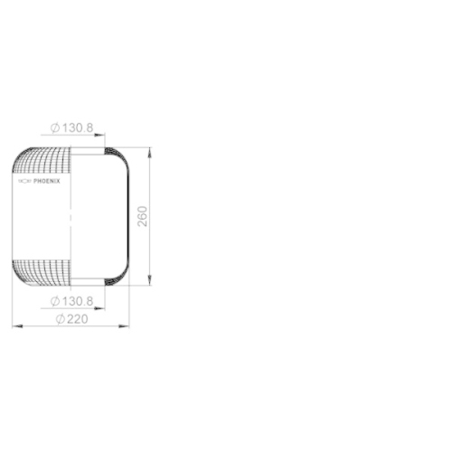 PHOENIX Federbalg, Luftfederung Quality Range 1 E 16