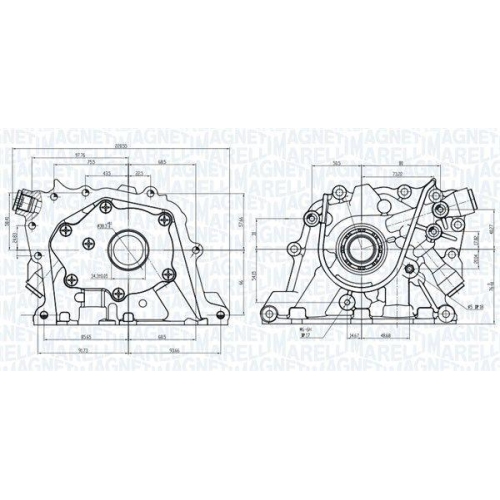 MAGNETI MARELLI &Ouml;lpumpe 351516000127