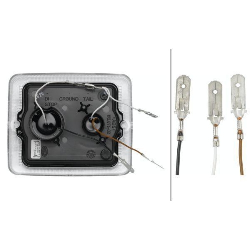 HELLA Lichtscheibe, Blinkleuchte 9DW 195 804-181