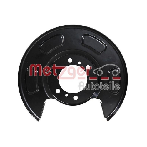 METZGER AUTOTEILE Spritzblech, Bremsscheibe 6115597