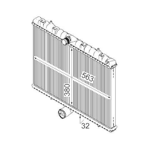 MAHLE Kühler, Motorkühlung BEHR