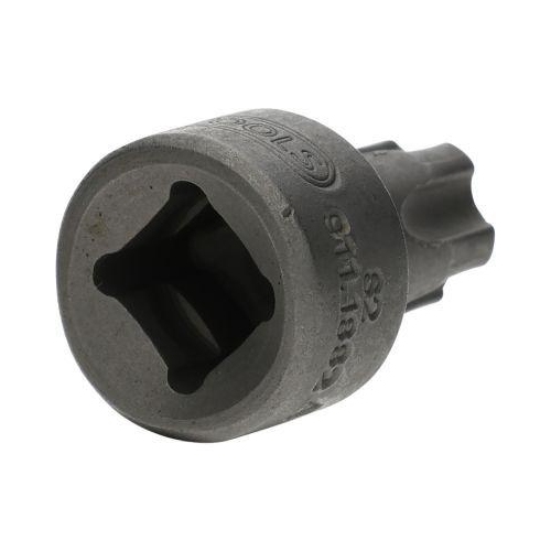 1/4 Zoll Bit-Stecknuss TorxPlus mit Stirnlochbohrung IPR45 extra kurz 911.1882