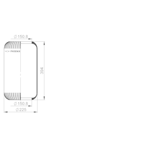 PHOENIX Federbalg, Luftfederung Quality Range 1 E 23