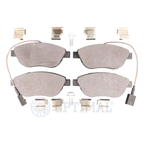 OPTIMAL Bremsbelagsatz, Scheibenbremse BP-12715