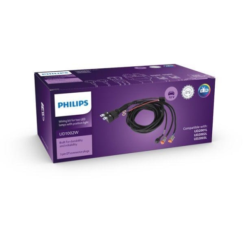 PHILIPS Kabelsatz, Fernscheinwerfer Ultinon Drive wiring harness kit UD1002WX1