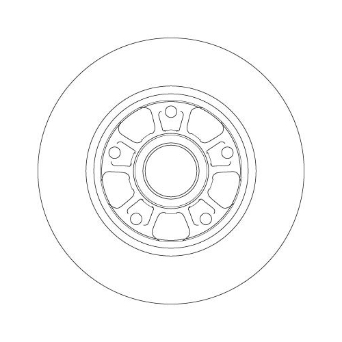TRW Bremsscheibe DF6182