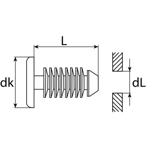 10 St&uuml;ck Abdeckstopfen f&uuml;r PSA Citroen Sw &auml;hnlich 6995.15 SWG 500 701 16