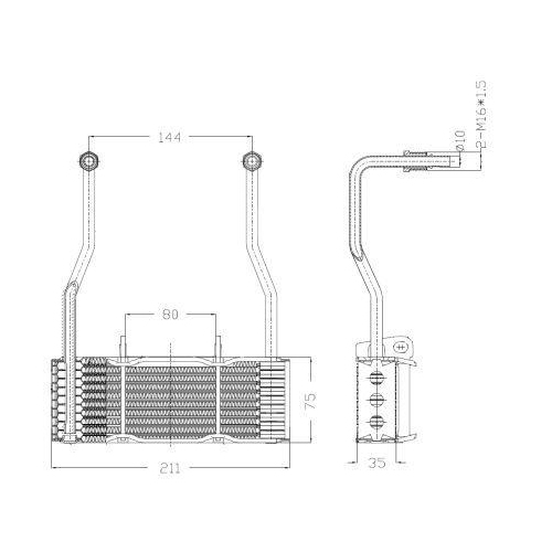 NRF &Ouml;lk&uuml;hler, Motor&ouml;l EASY FIT 31068