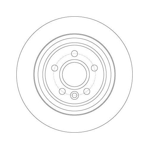 TRW Bremsscheibe DF6187