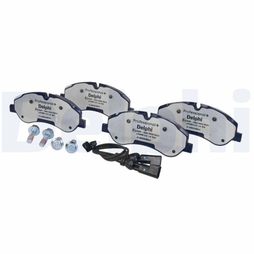DELPHI Bremsbelagsatz, Scheibenbremse Professional + LP2661LC