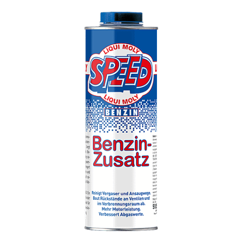 6x LIQUI MOLY 5105 Speed Benzin-Zusatz Kraftstoffadditiv 1L - 1 Liter