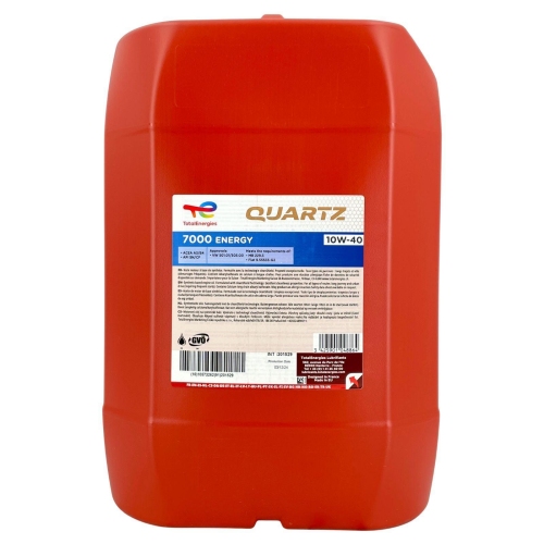Motor&ouml;l Motoren&ouml;l Total Quartz 7000 Energy 10W-40 20 Liter Kanister 201529
