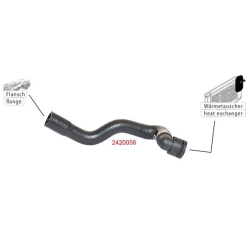 METZGER AUTOTEILE K&uuml;hlerschlauch 2420056