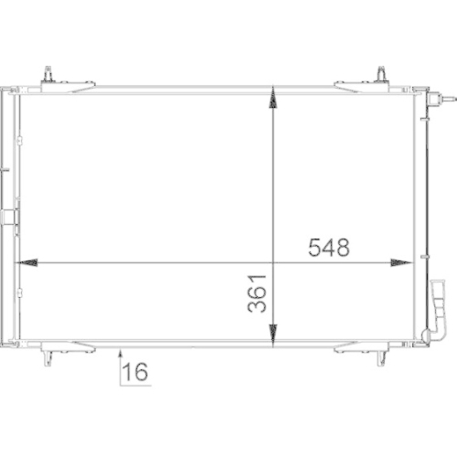 MAHLE Kondensator, Klimaanlage BEHR *** PREMIUM LINE *** AC 220 000P