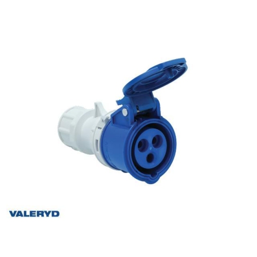 CEE adapter 3-polig CEE female-Schuko male L= 0,35 m 250V/16A IP44 Anh&auml;nger