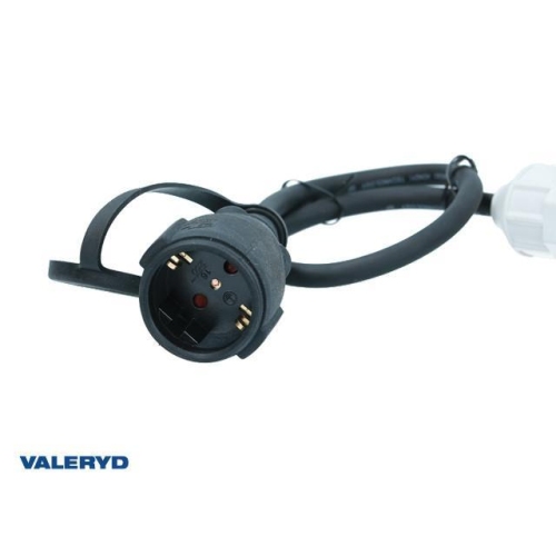 CEE adapter 3-pin CEE male-Schuko female. 0,35 m 240V/16A IP44 Camping Boote