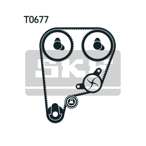 SKF Zahnriemensatz VKMA 93210