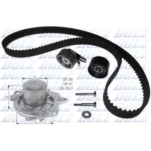 DOLZ Wasserpumpe + Zahnriemensatz