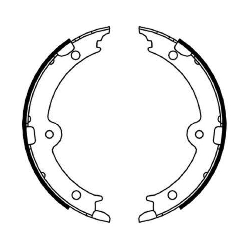 HELLA Bremsbackensatz, Feststellbremse 8DA 355 050-191