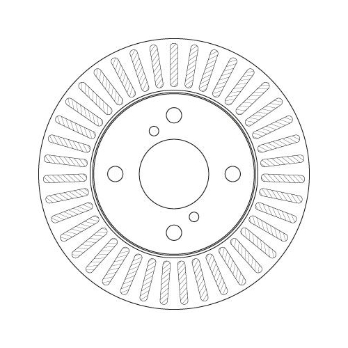 TRW Bremsscheibe DF6214