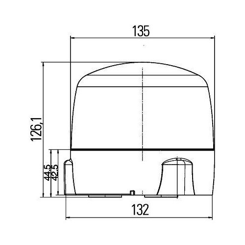 HELLA Rundumkennleuchte 2RL 010 979-121