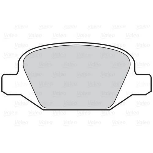 VALEO Bremsbelagsatz, Scheibenbremse FIRST 302024