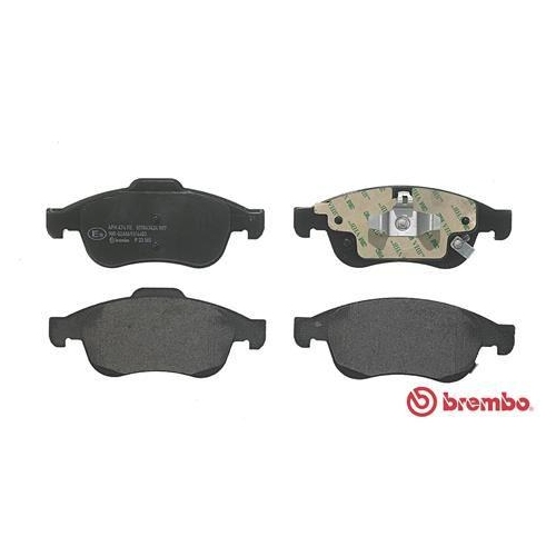 BREMBO Bremsbelagsatz, Scheibenbremse XTRA LINE P 23 165X